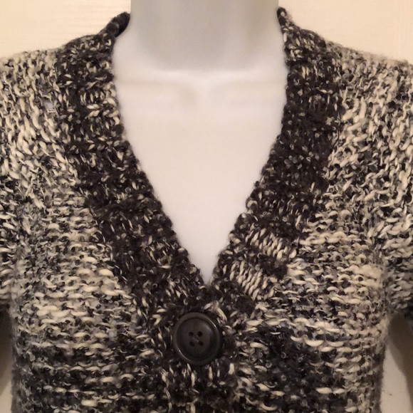 AMERICAN RAG CIE WOOL BLEND BUTTON UP CARDIGAN - Picture 8 of 10